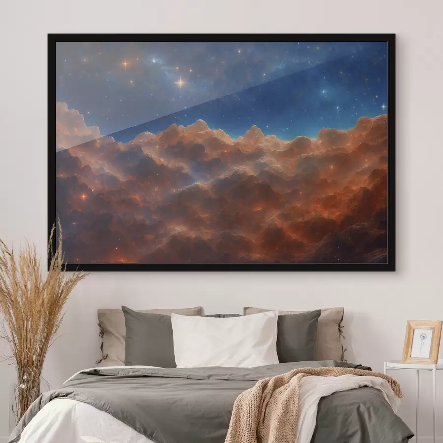 Fototapeedid Tähed ja kosmiline tolm f39597