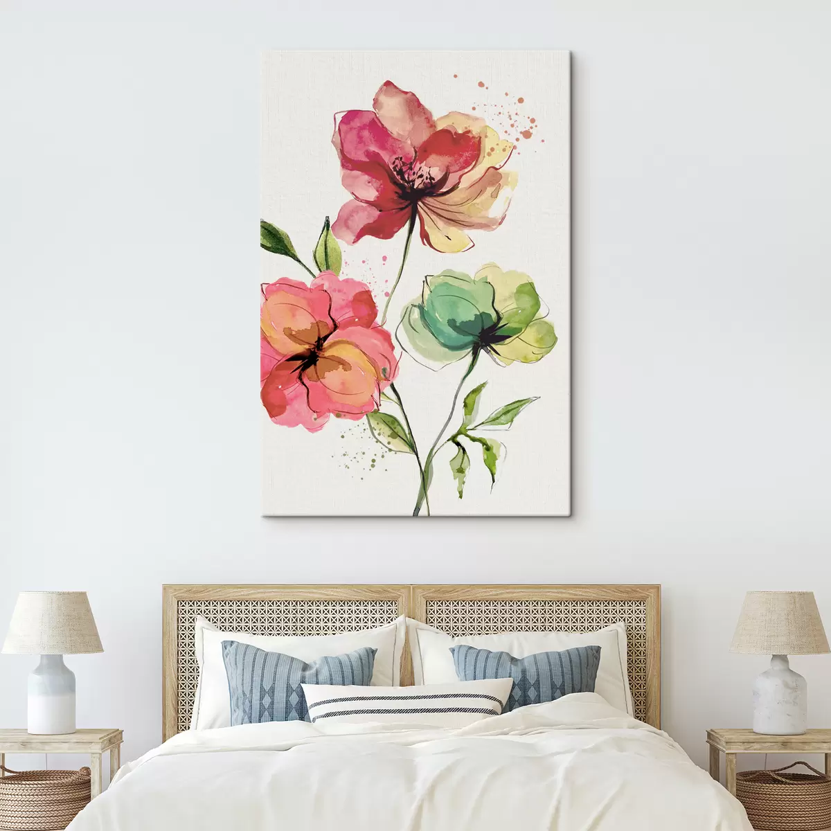 Pilt Akvarell lilled s39769