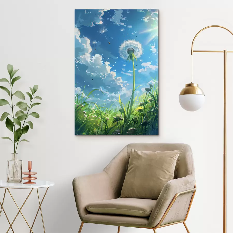 Fototapeedid Võilill põllul s39794