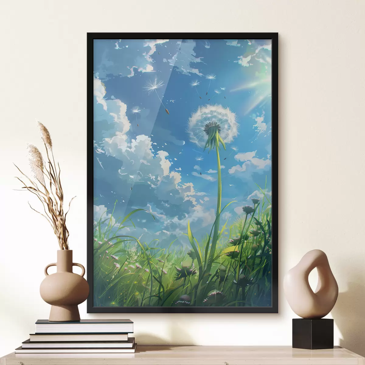 Plakat Võilill põllul f39794