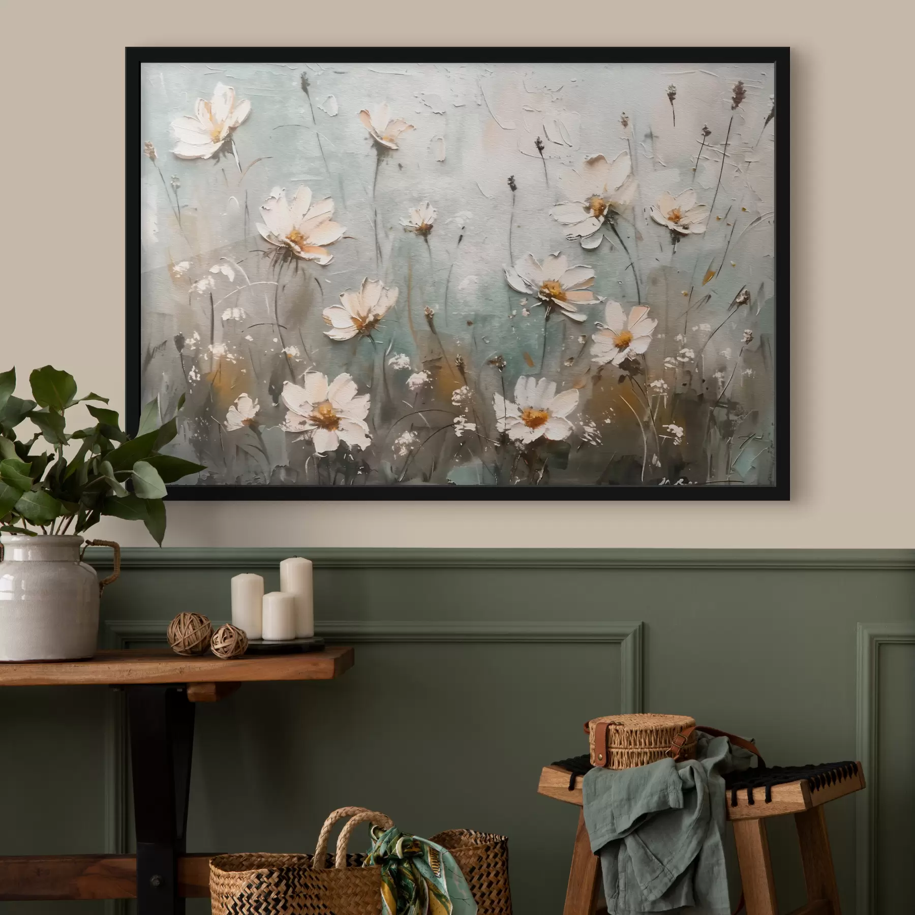 Fototapeedid Metsikute lillede põld f39834