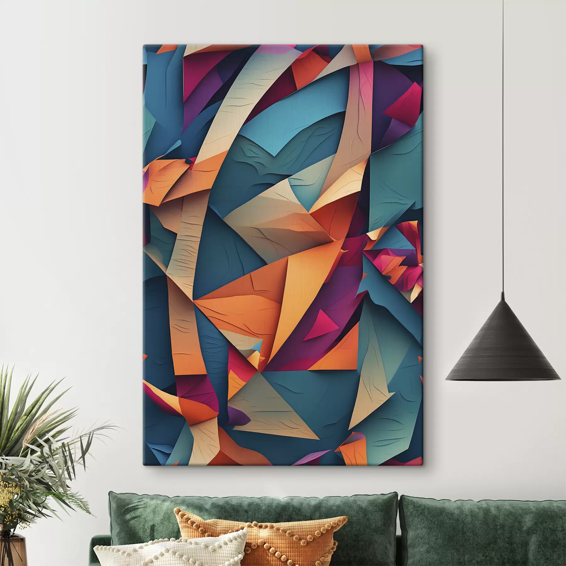 Pilt Abstraktne mitmevärviline pilt s39849