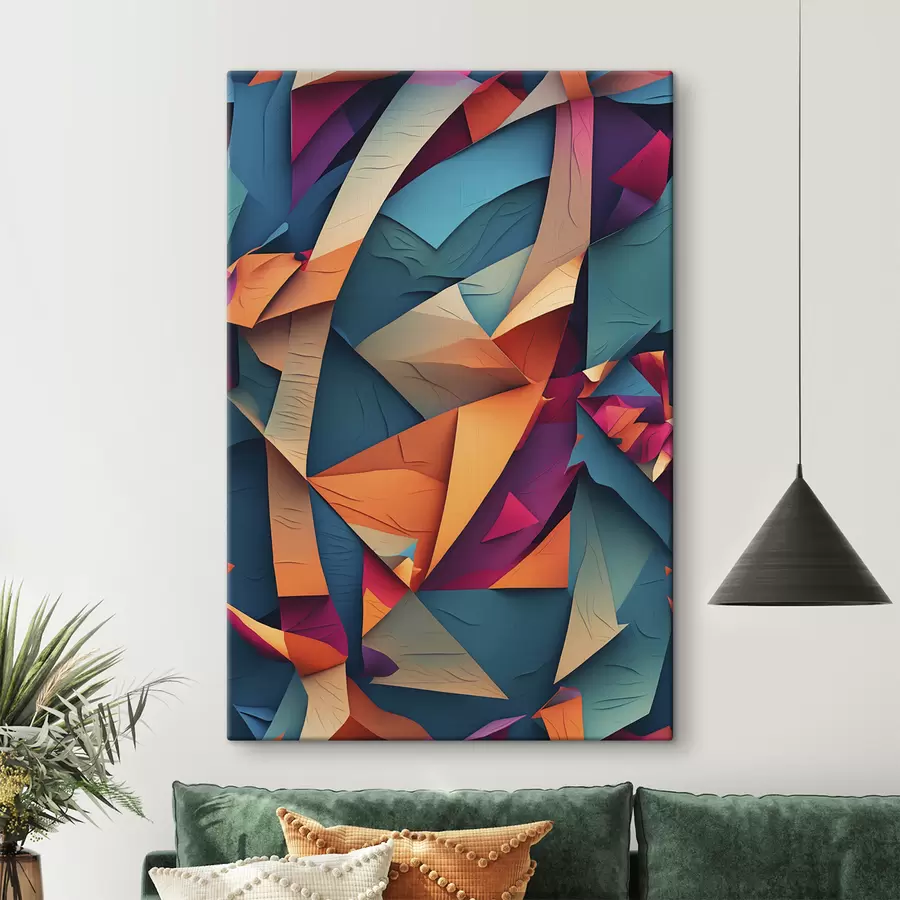 Pilt Abstraktne mitmevärviline pilt s39849