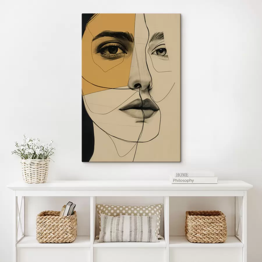 Pilt Jooned, pliiats, abstraktsioon, antiik, tüdruk s39963