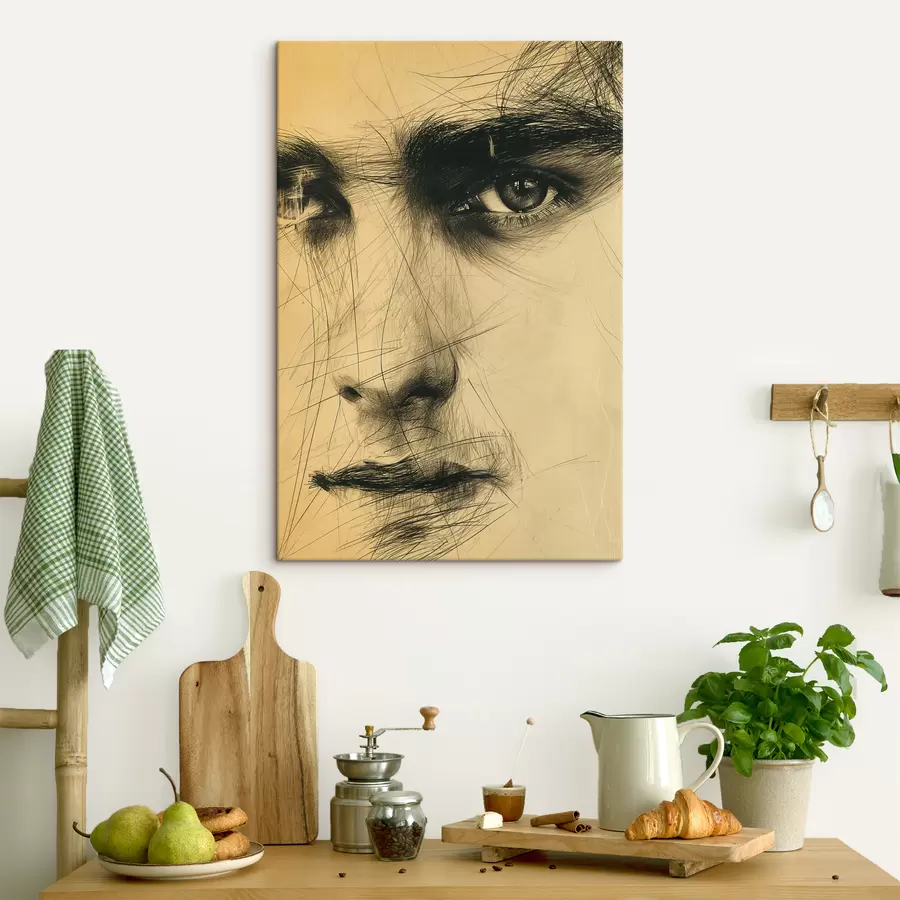 Pilt Abstraktsioon, silmad, mees, nägu s39968