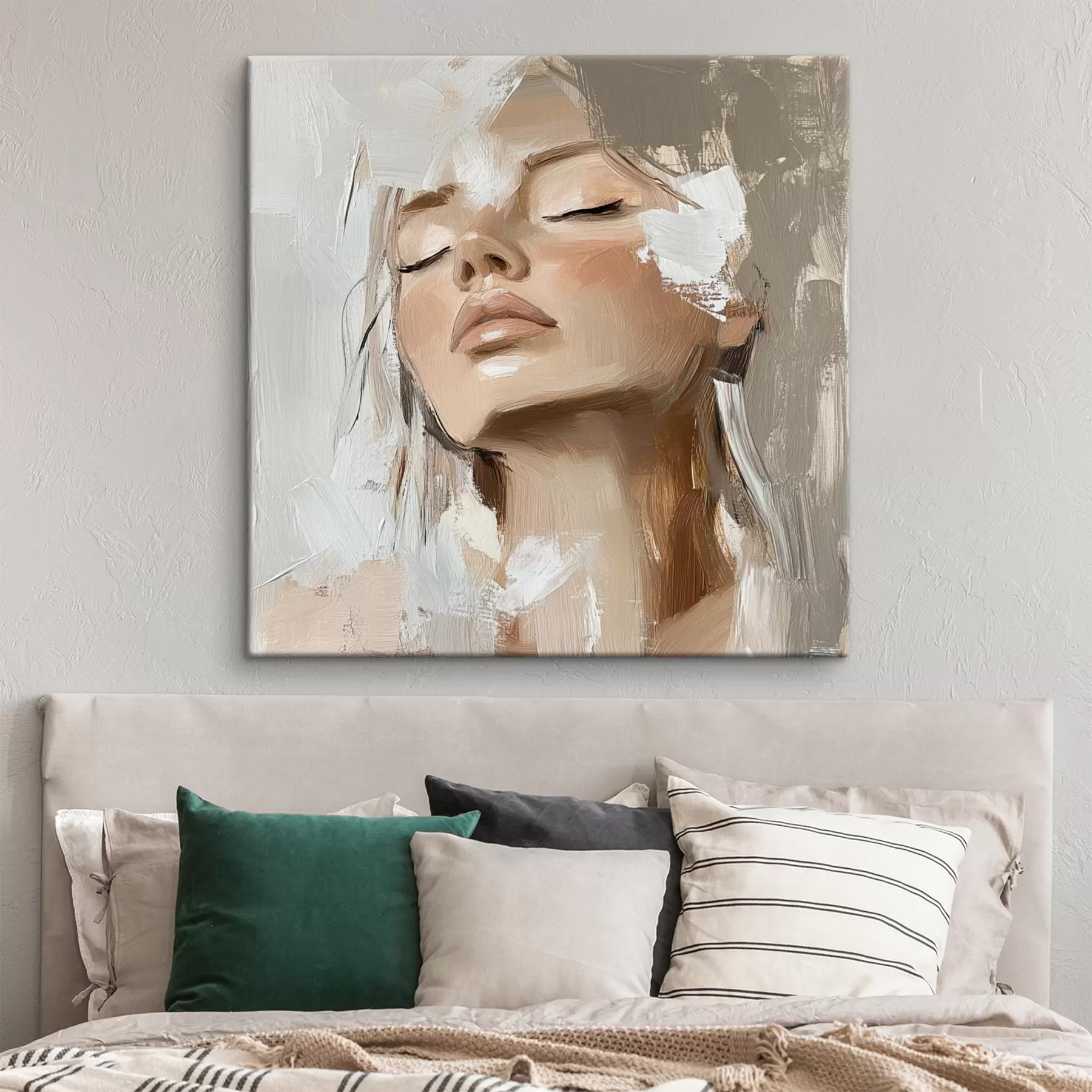 Fototapeedid Tüdruk, õli s39910