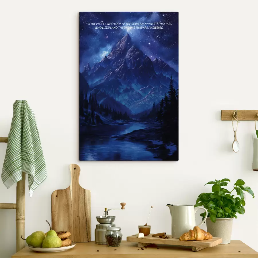 Pilt Unenäod, tähed, velaris, lilla s40009