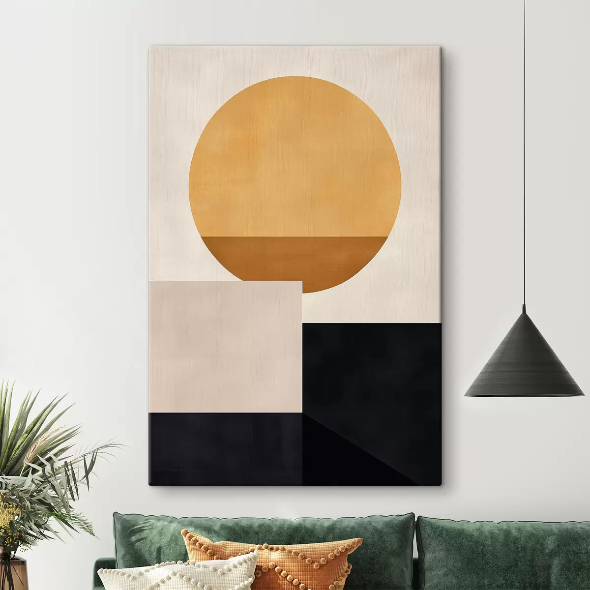 Pilt Abstraktsioon geomeetriliste kujunditega s39896