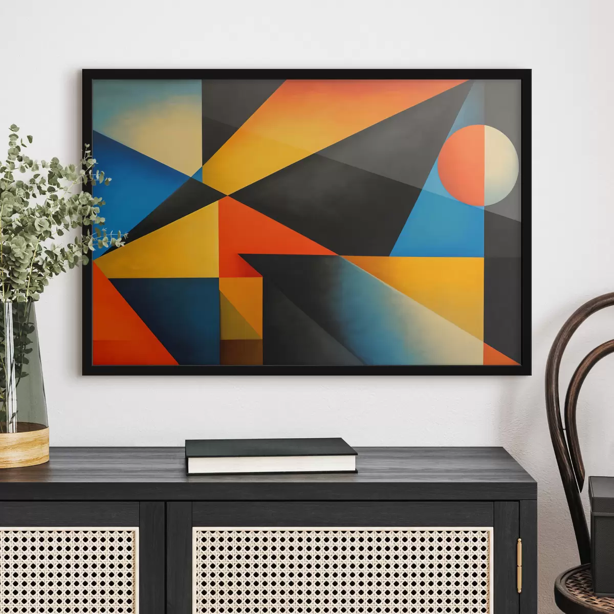 Plakat Geomeetriline abstraktsioon f40039