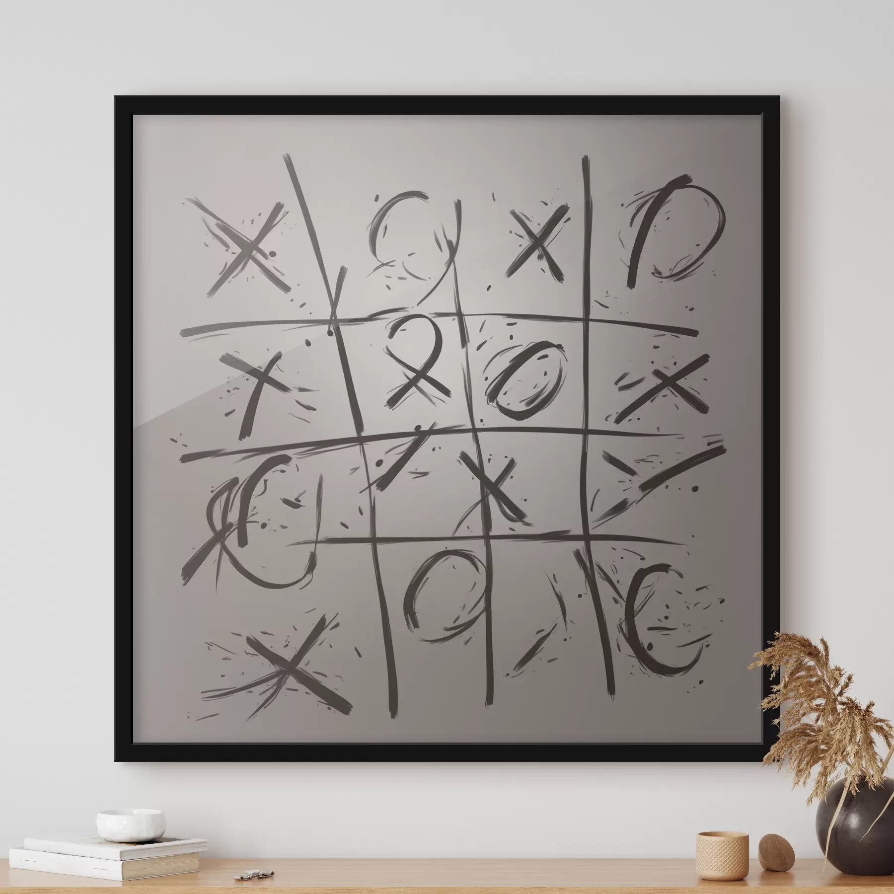 Pilt Tic Tac Toe ristid f40065