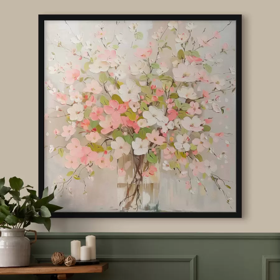 Fototapeedid Lillekimp ja vaas f40115