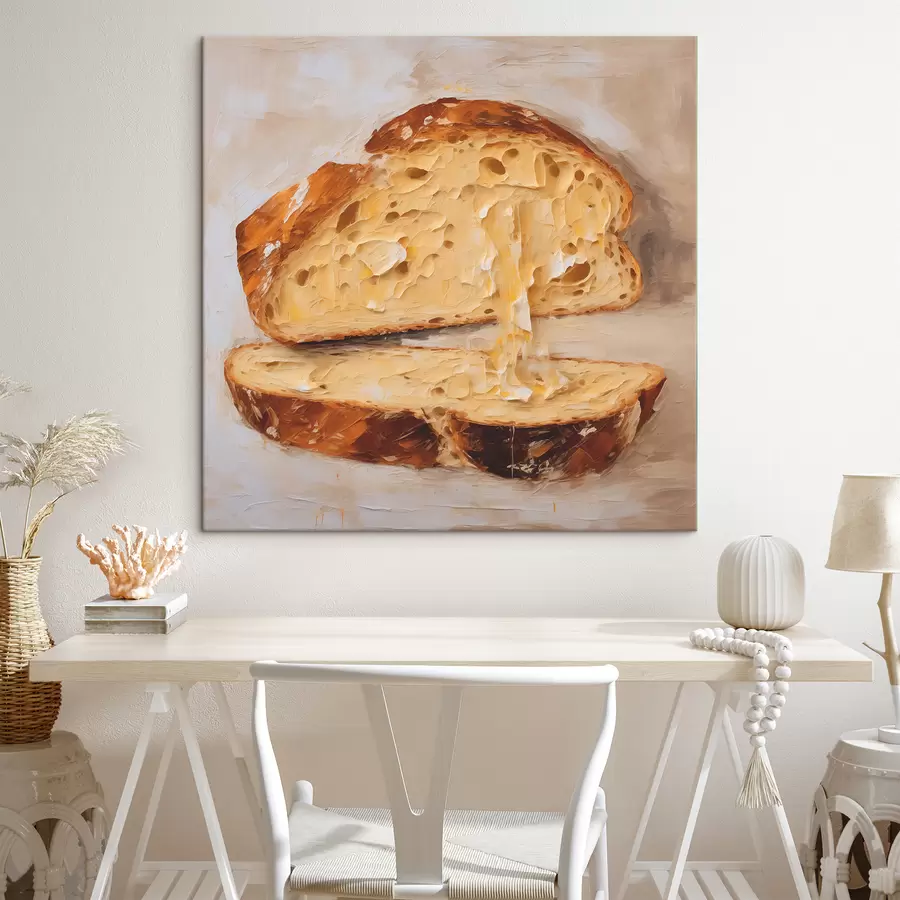 Pilt Leib ja või heledal taustamaal s40216