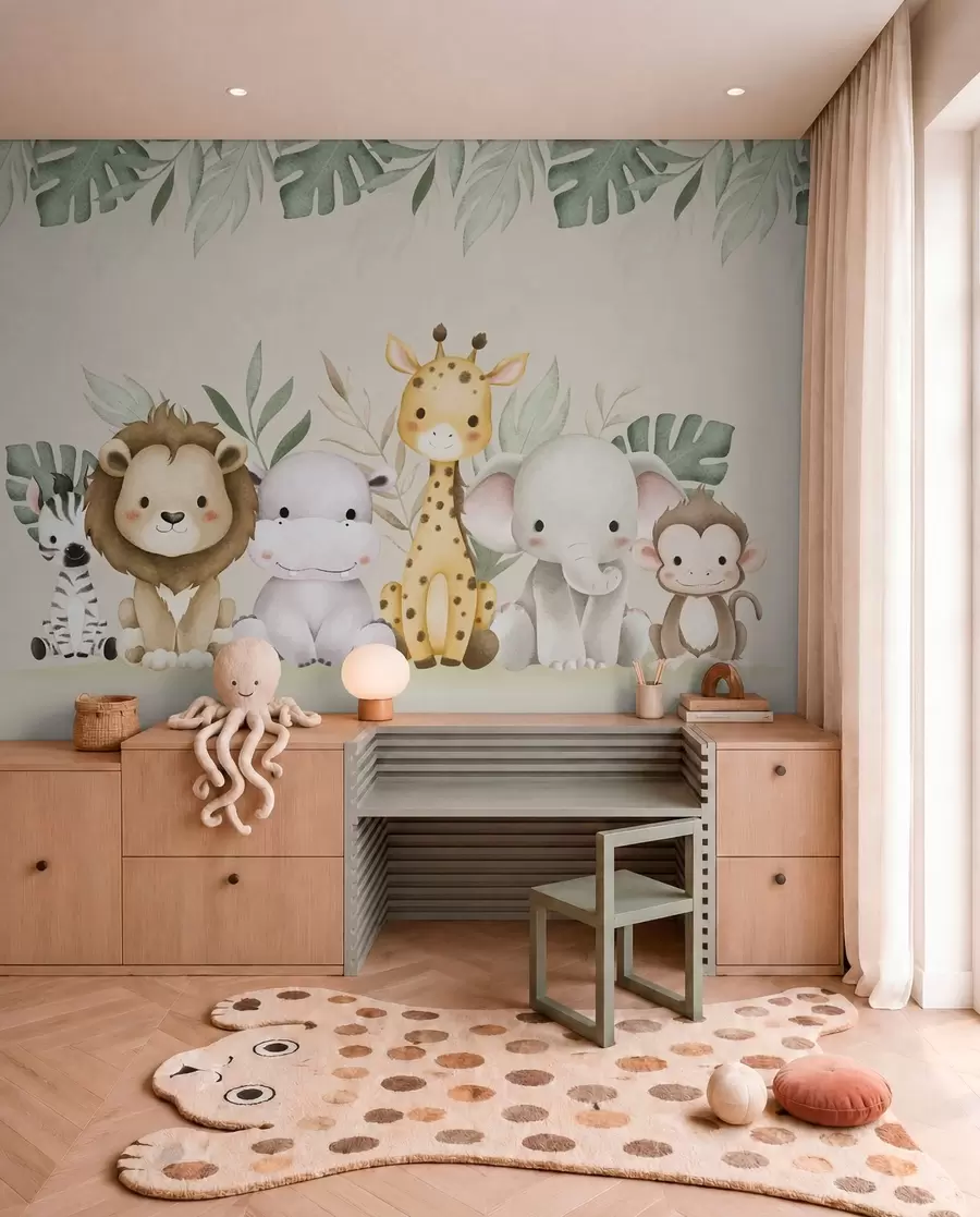 Fototapeedid Safariseltskond w01406