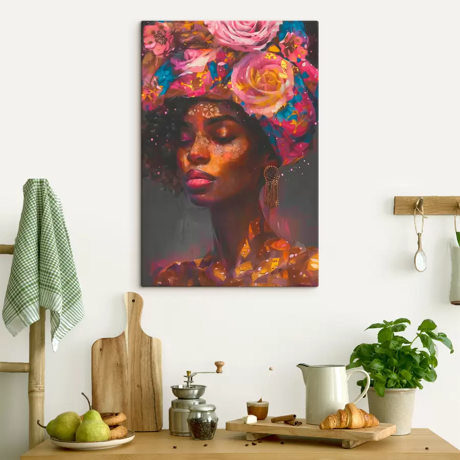 Pilt Afro naine s40182