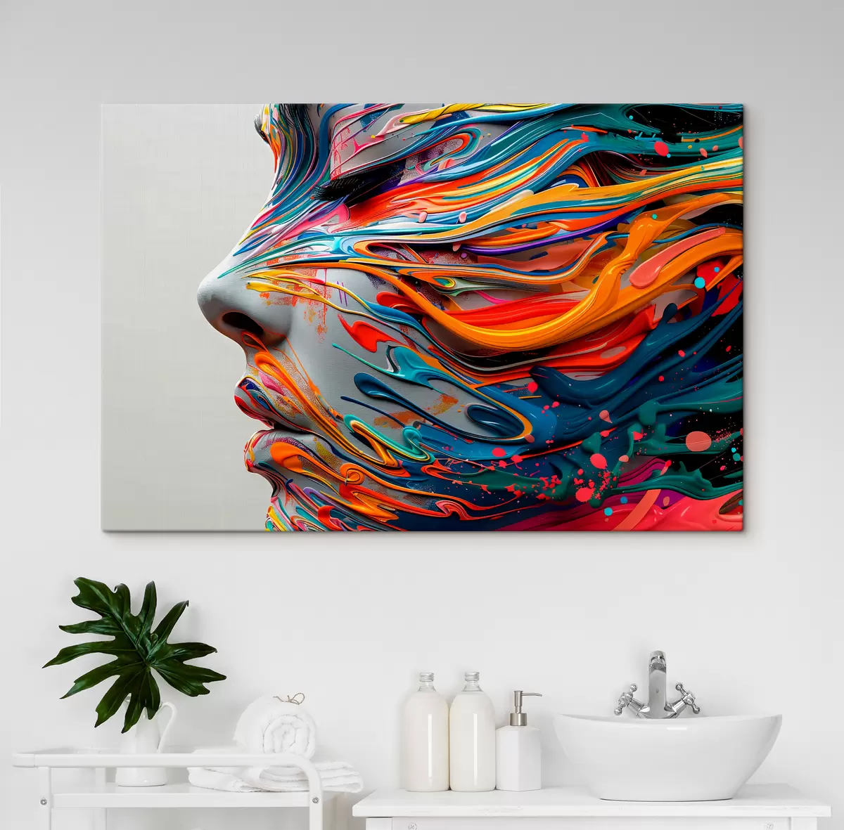 Pilt Nägu värvitud s40203