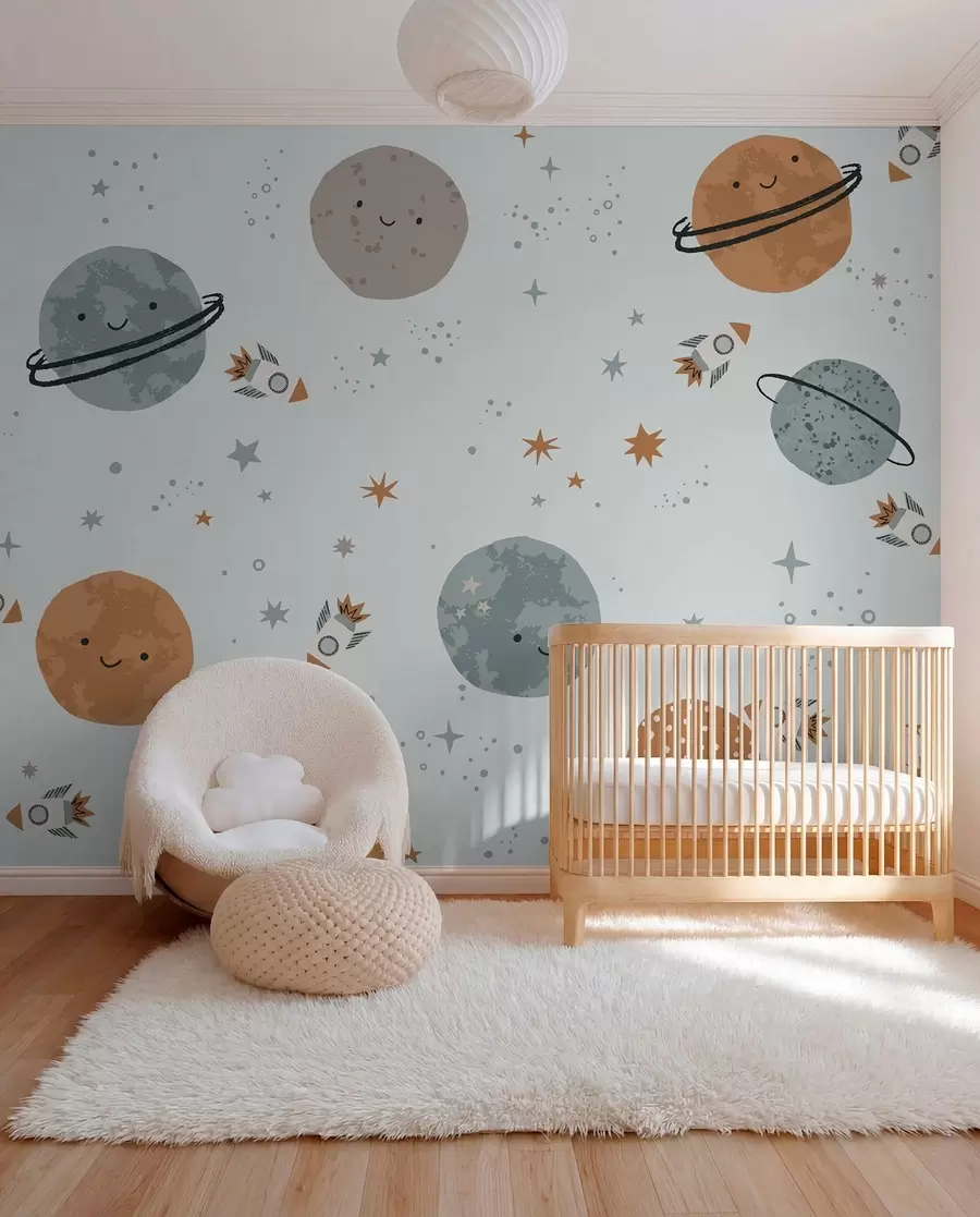 Fototapeedid Naeratavad planeedid w01417