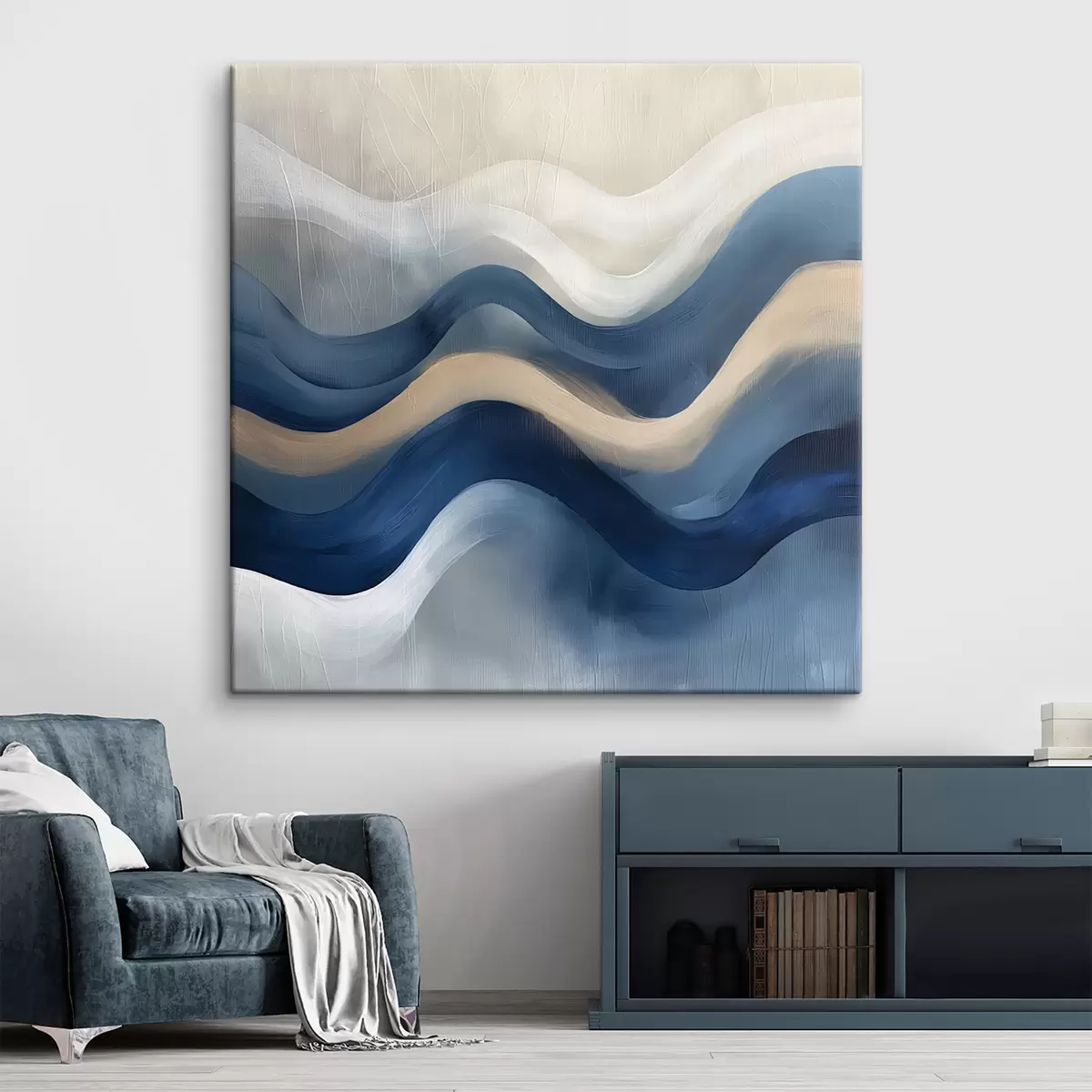 Pilt sinised - beežid jooned s40242