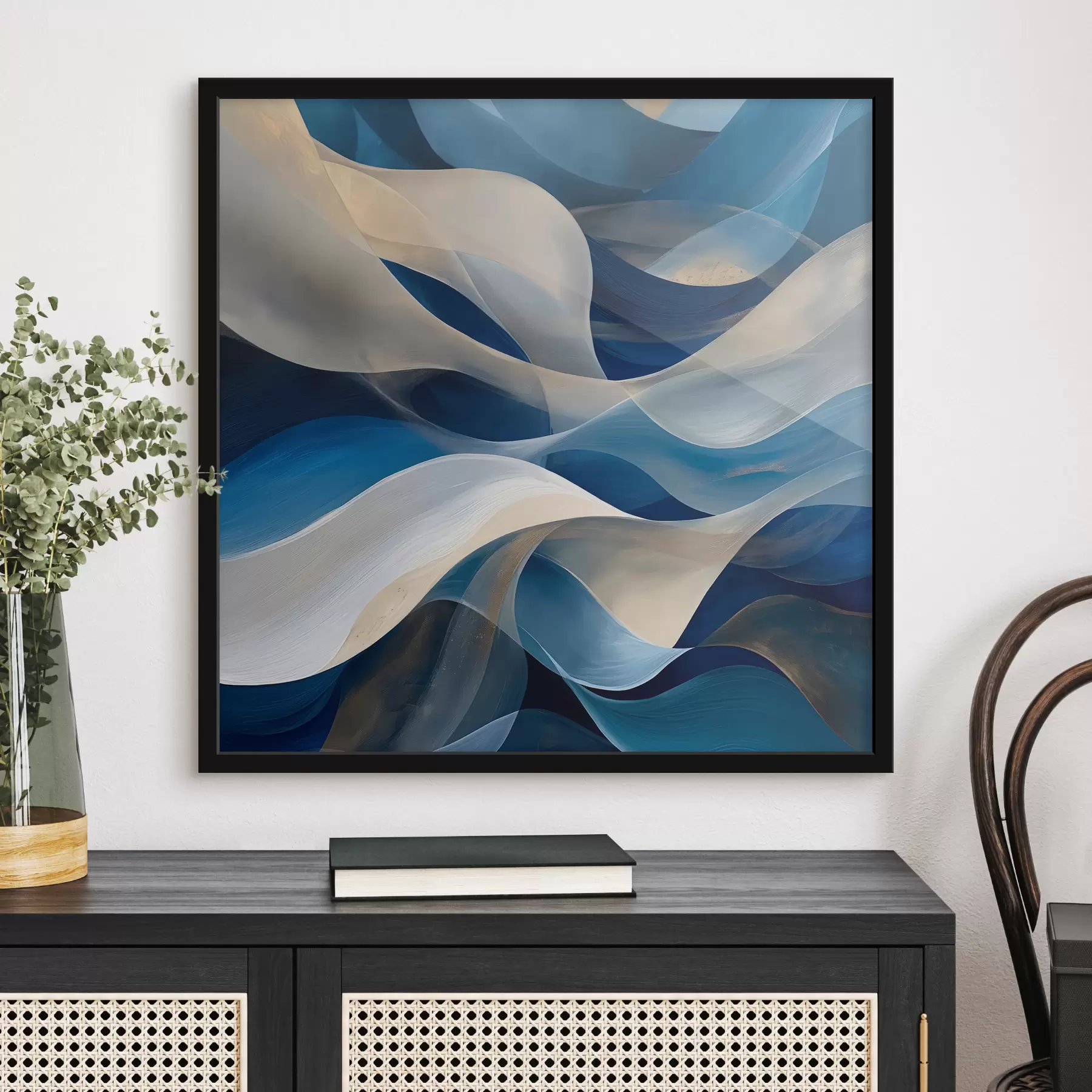 Fototapeedid helitugevuse jooned on sinised f40248