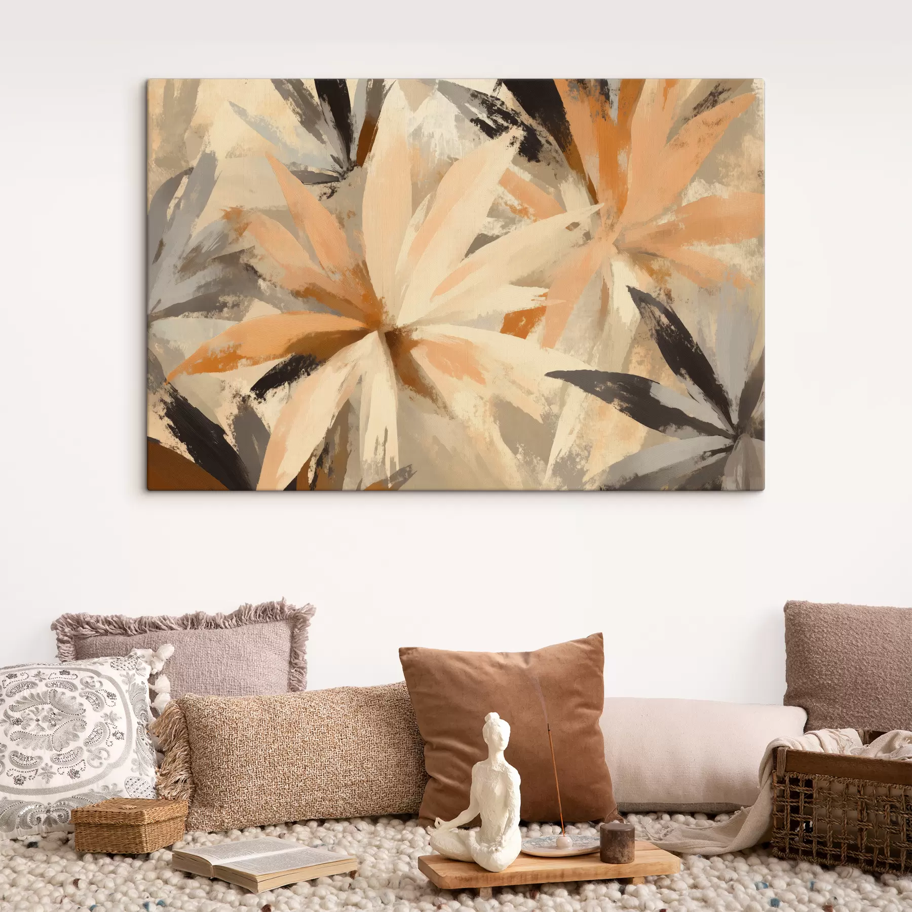 Fototapeedid Abstraktsed lilled s40265