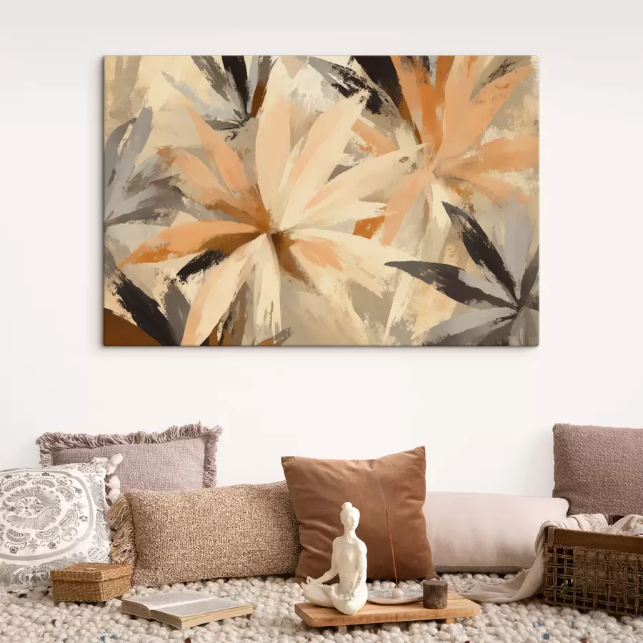 Pilt Abstraktsed lilled s40265