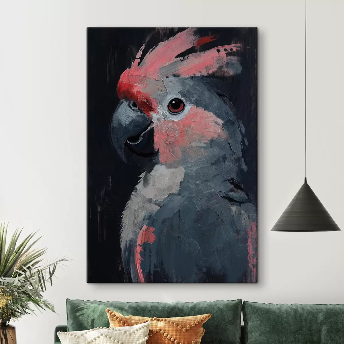 Pilt Papagoi on maalitud akrüüliga s40266