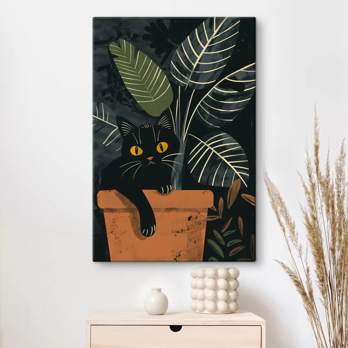 Pilt Kass lillega potis s40268