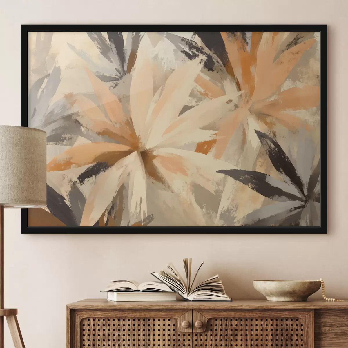 Plakat Abstraktsed lilled f40265