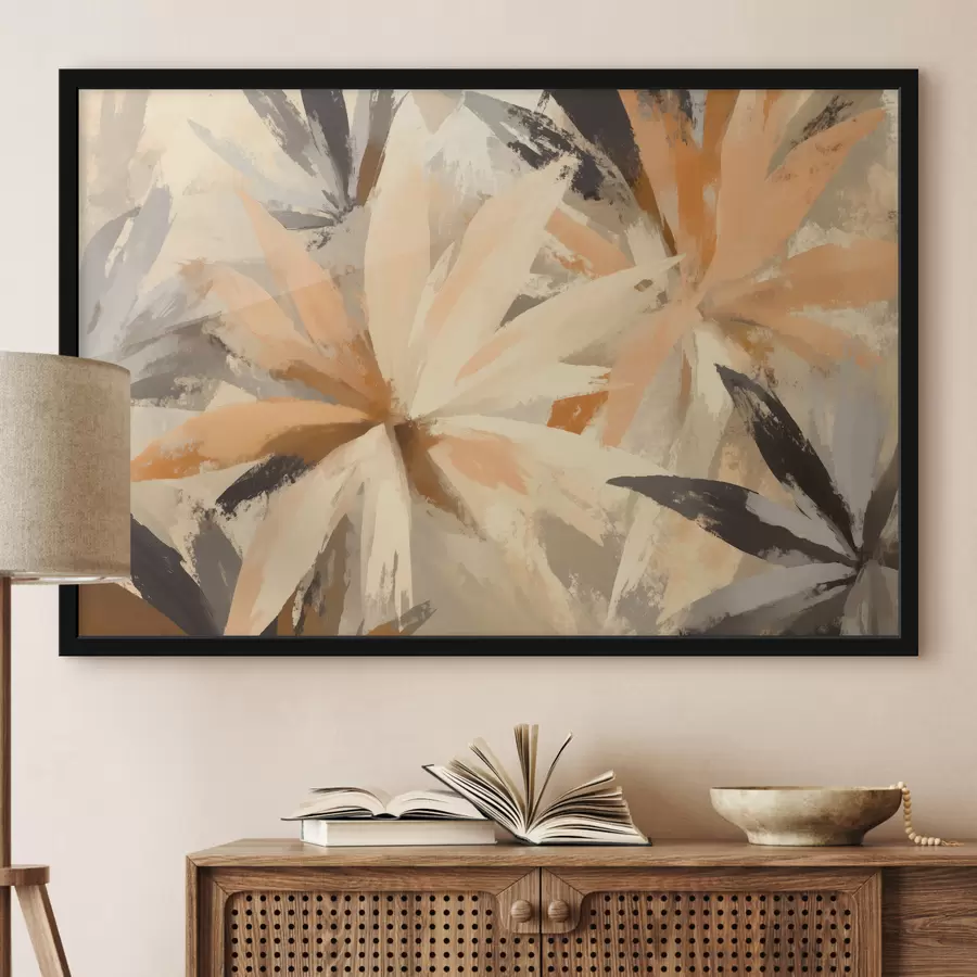 Fototapeedid Abstraktsed lilled f40265