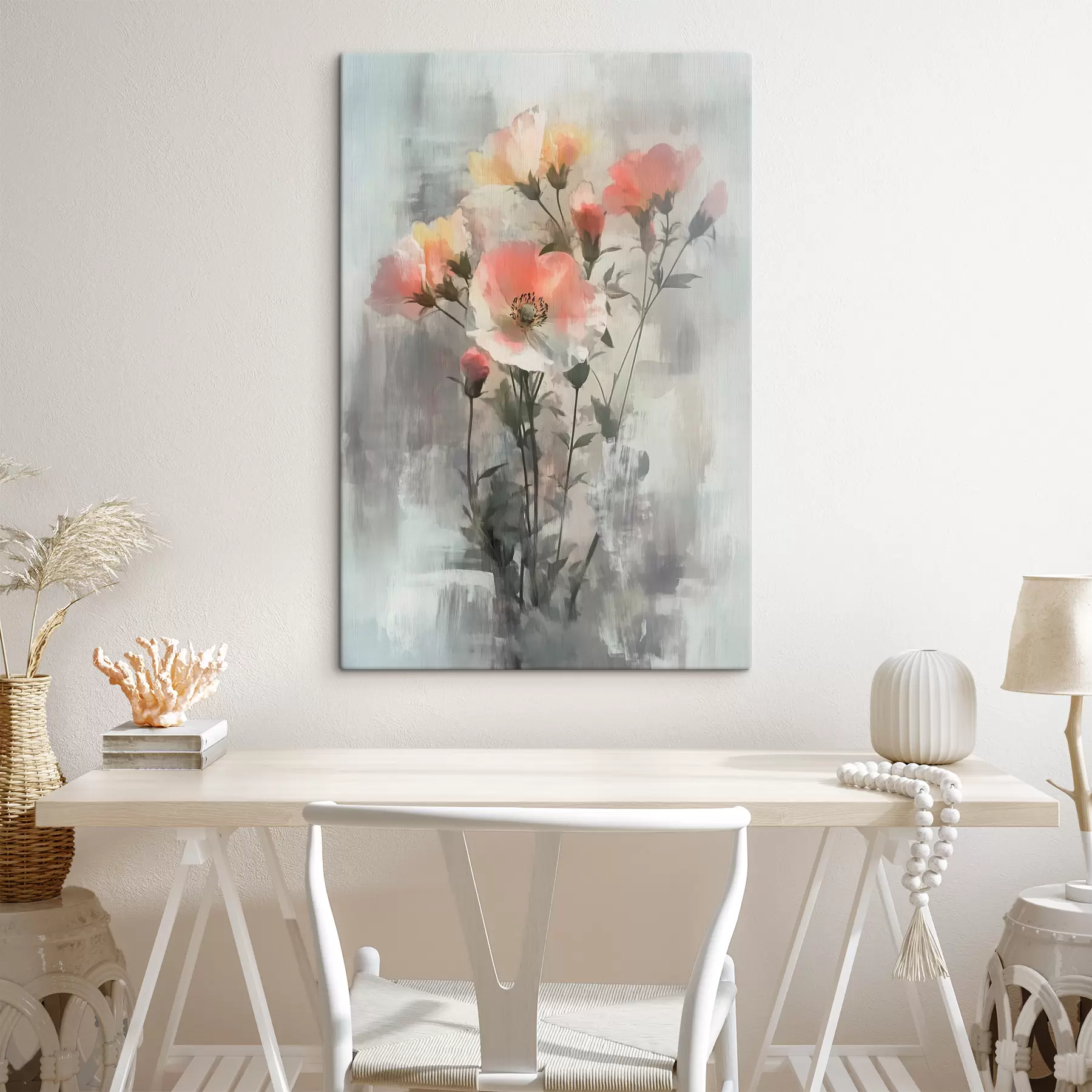 Pilt Abstraktsed lilled s40286