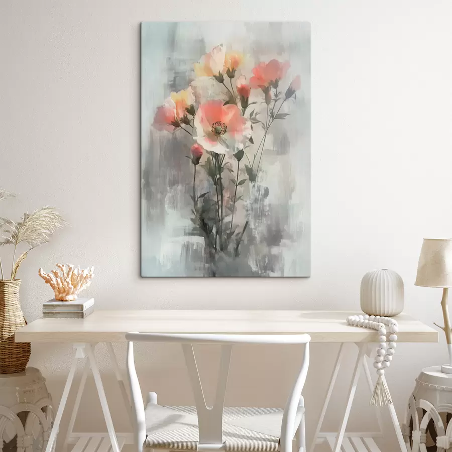 Pilt Abstraktsed lilled s40286