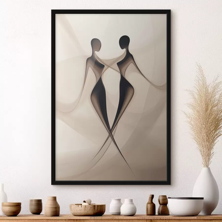 Fototapeedid Abstraktsed siluetid f40279