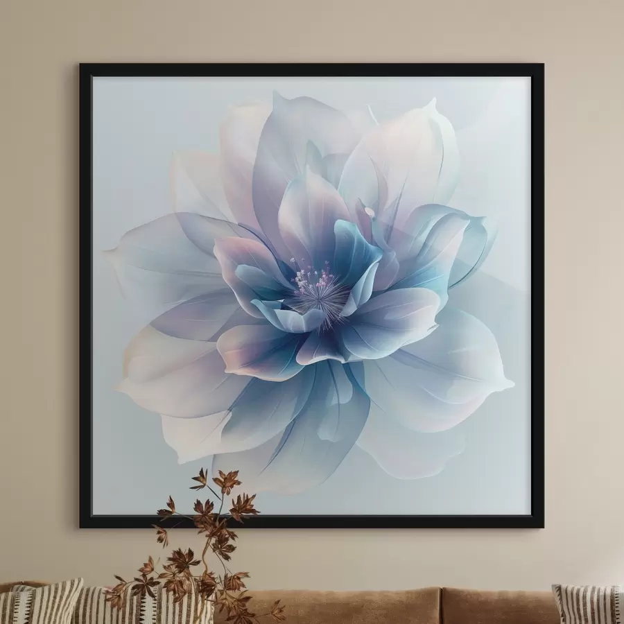 Fototapeedid Õrn abstraktne lill f40362