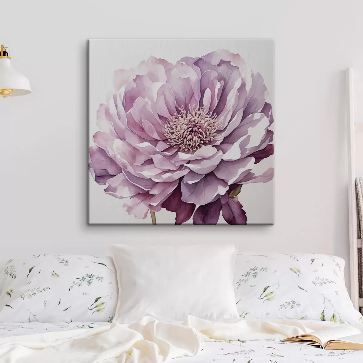 Pilt Lilla lill valgel taustal s40347