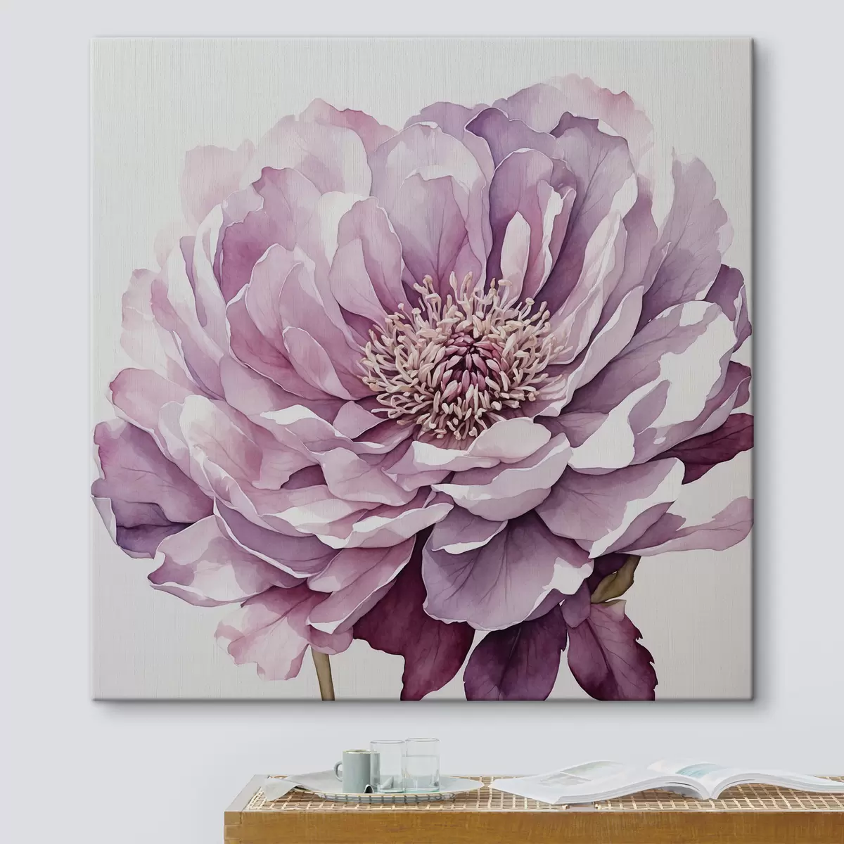 Pilt Lilla lill valgel taustal s40347