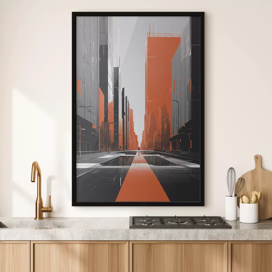 Fototapeedid Tuleviku linn f40336