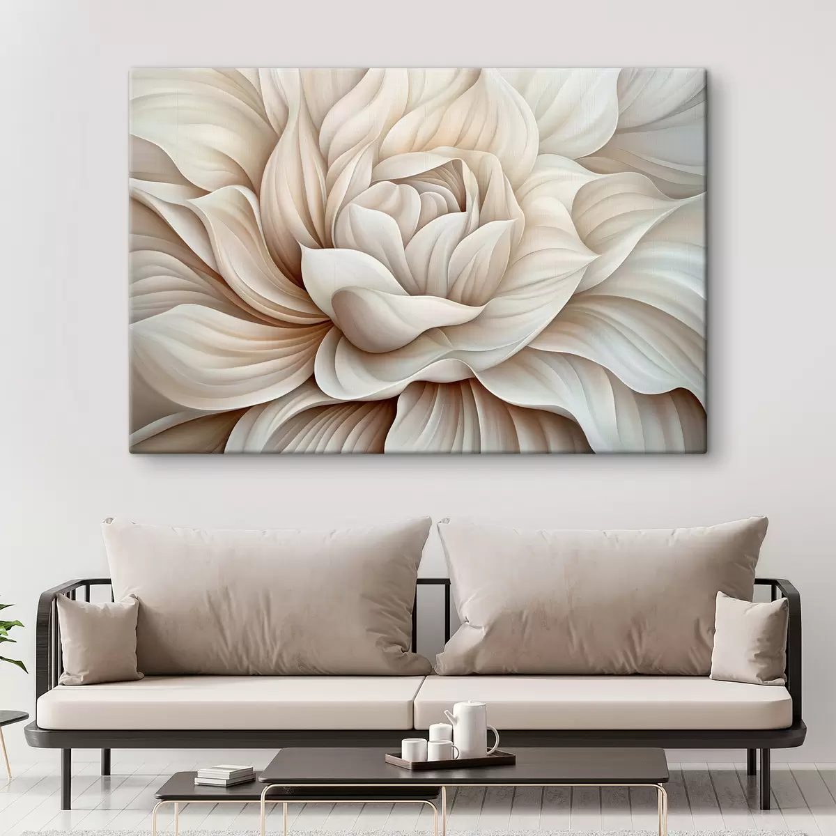 Pilt Suure abstraktse lille kroonlehed s40352