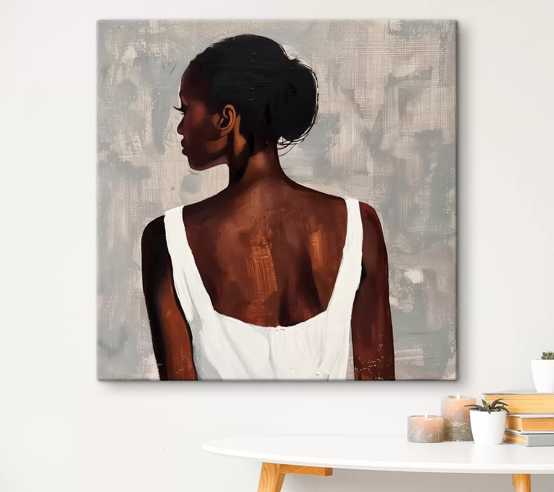 Fototapeedid Tüdruk valges kleidis s40440