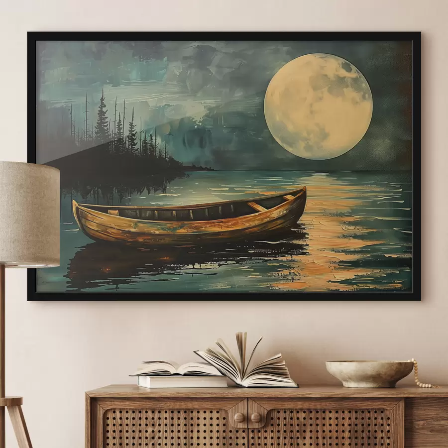 Fototapeedid Paat tähistaeva taustal f40442