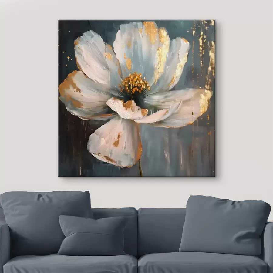 Pilt Suur valge lill s40513