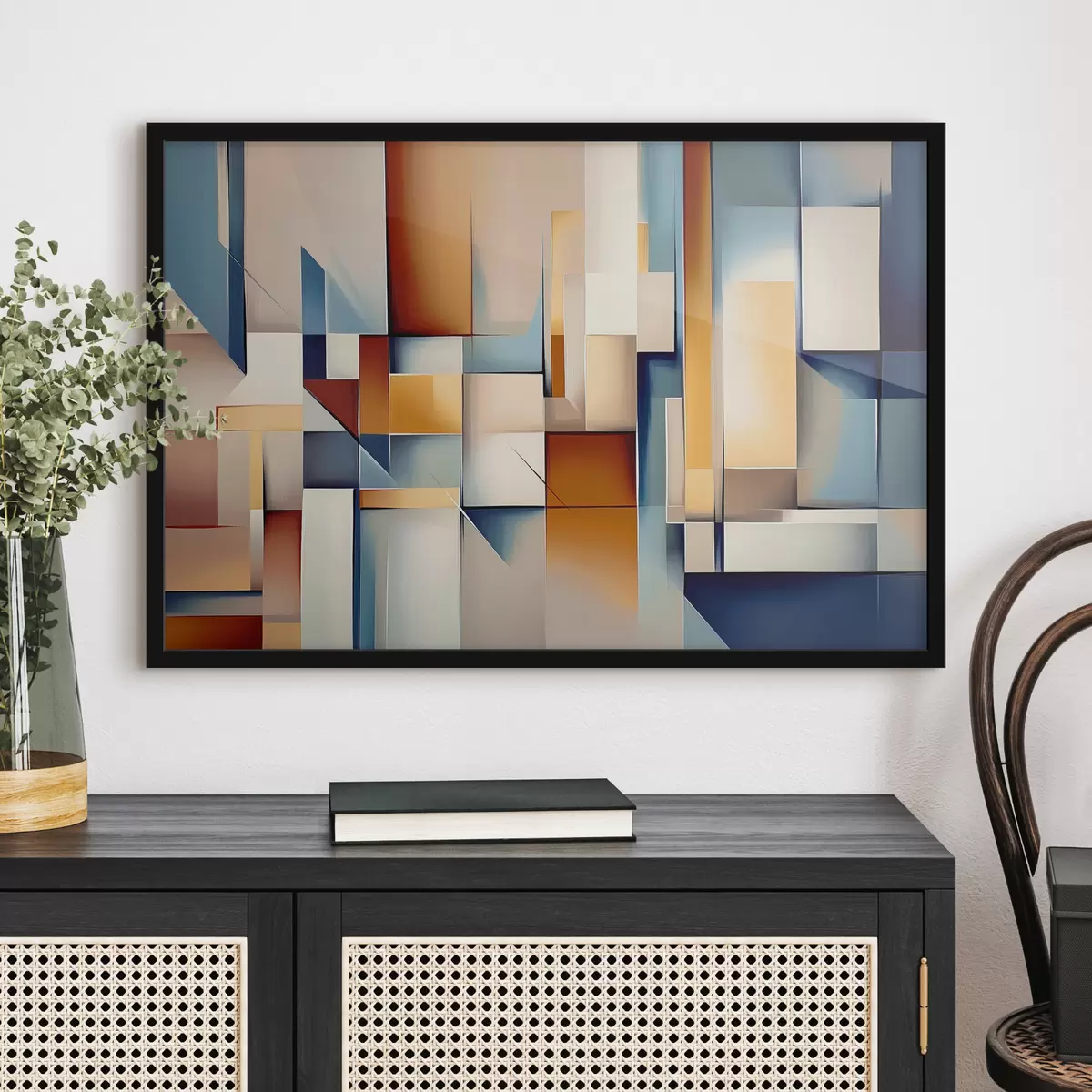 Plakat Geomeetriline abstraktsioon f40452