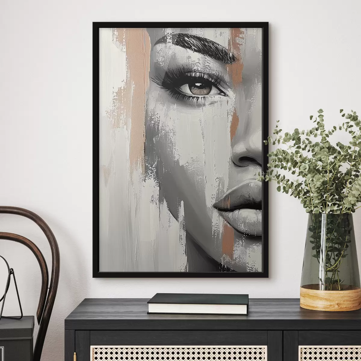 Plakat Naise nägu f40535