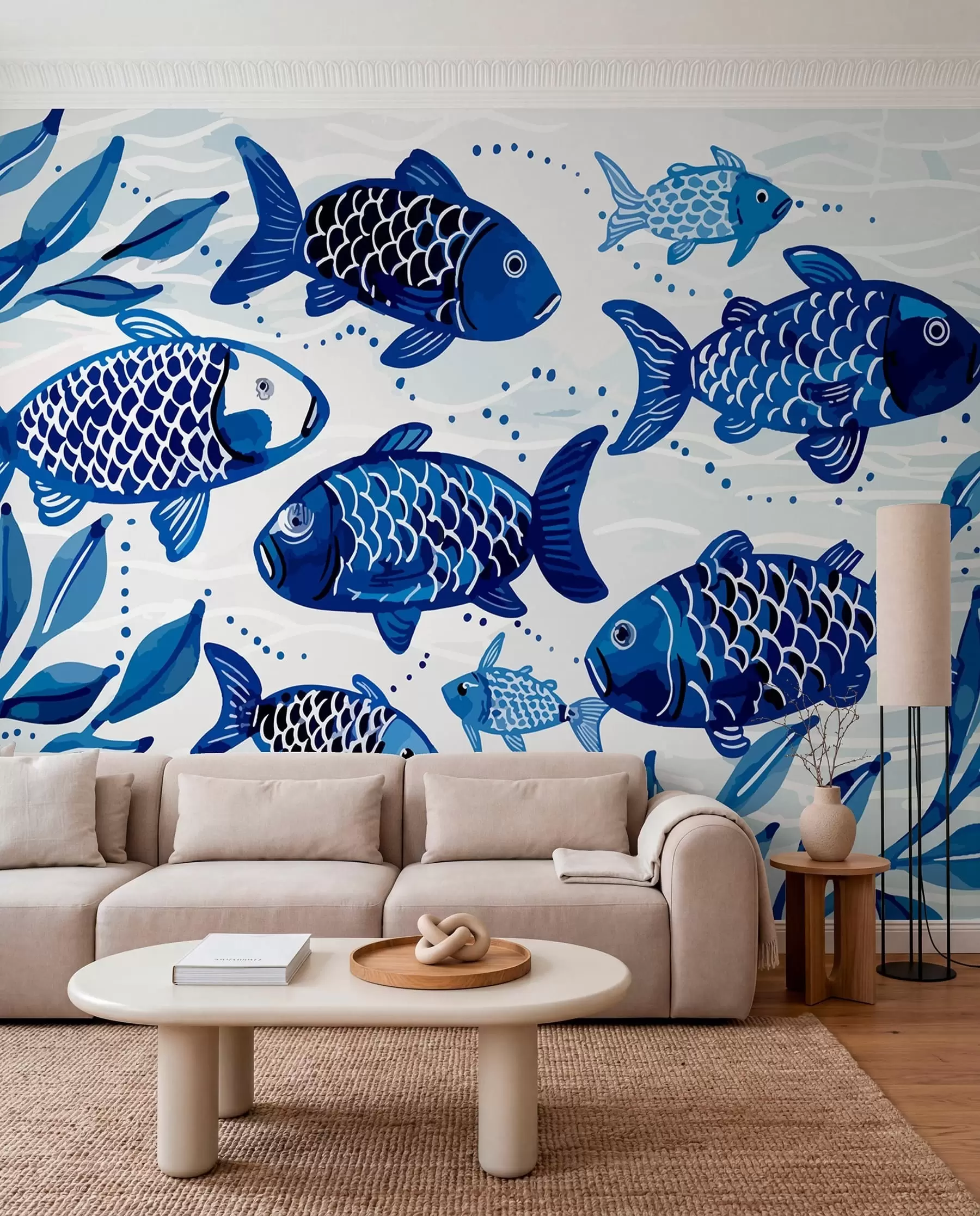 Fototapeedid Sinine kala w01062