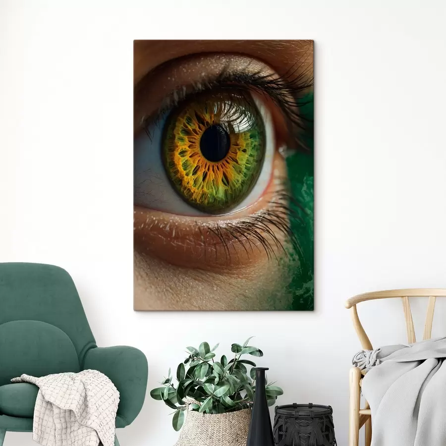 Pilt Roheline silm lähivõtte s40701