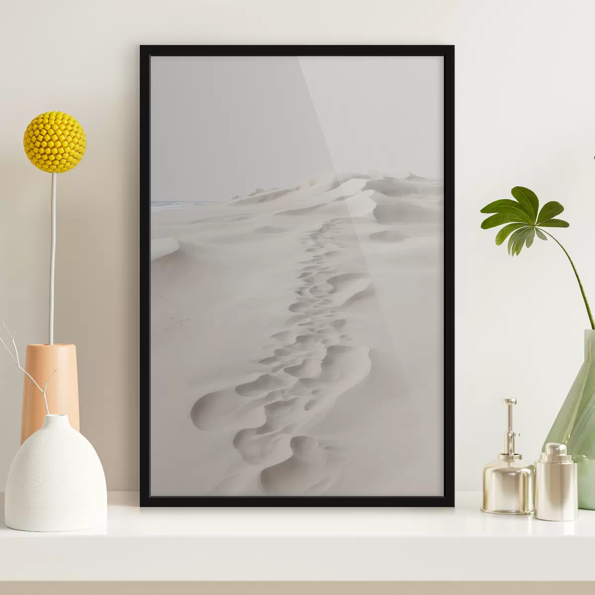 Plakat Rada valgel liival f40624