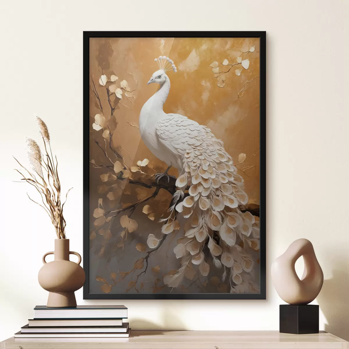 Plakat Valge paabulind f40636