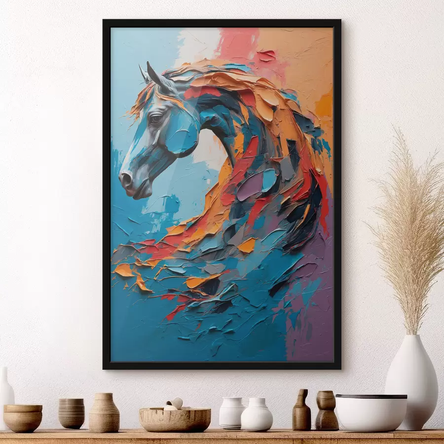 Fototapeedid Abstraktne hobuse pea f40694