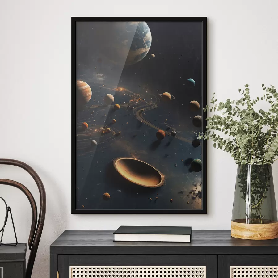 Fototapeedid Planeetide ehitamine f40699