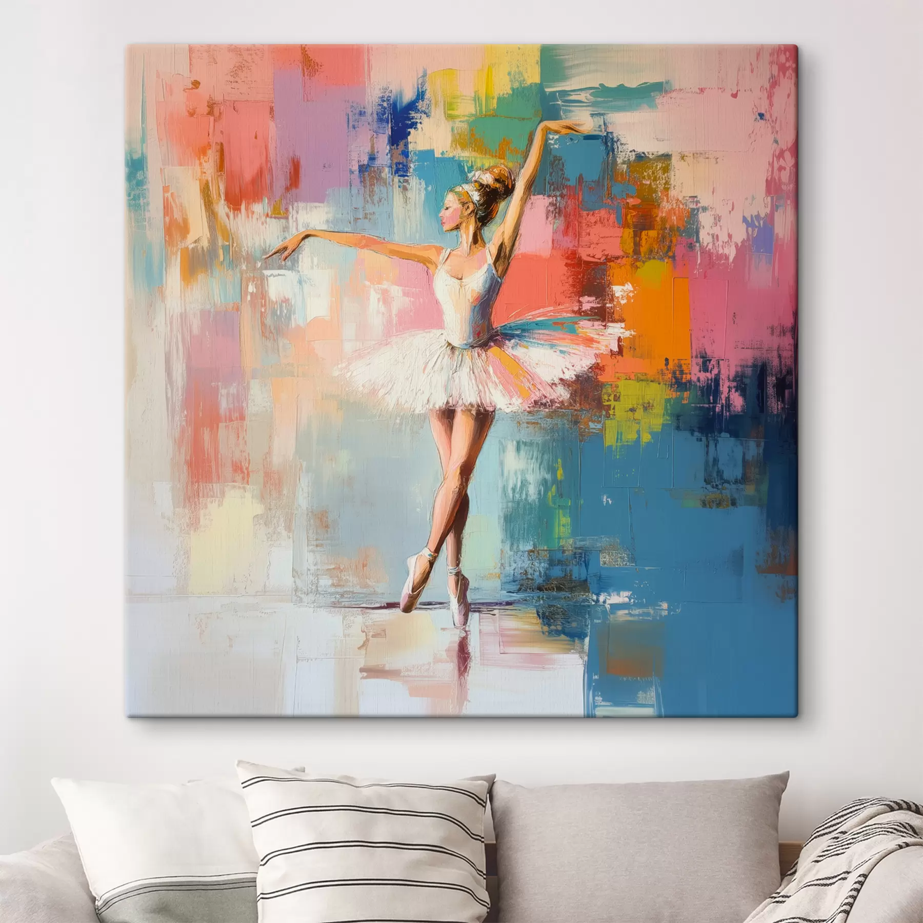Fototapeedid Ballerina abstraktsioon s40826