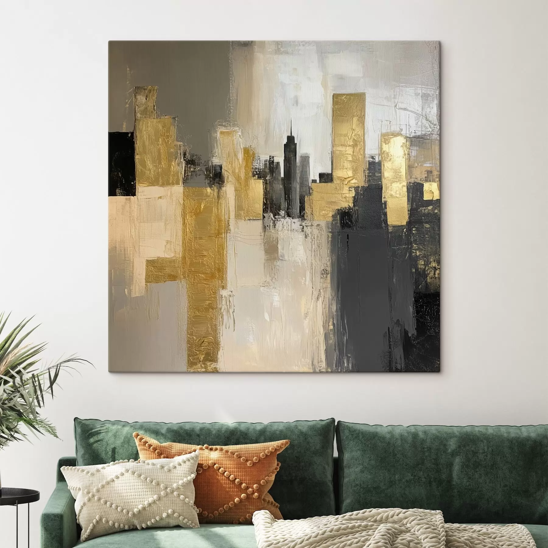 Fototapeedid Abstraktne pilt linnast s40831