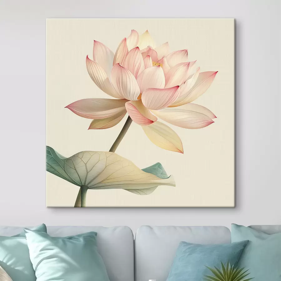 Fototapeedid Suur lootoslill s40771